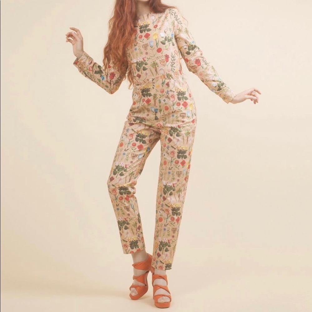 Samantha Pleet Empress Jumpsuit - Peach Blossom
